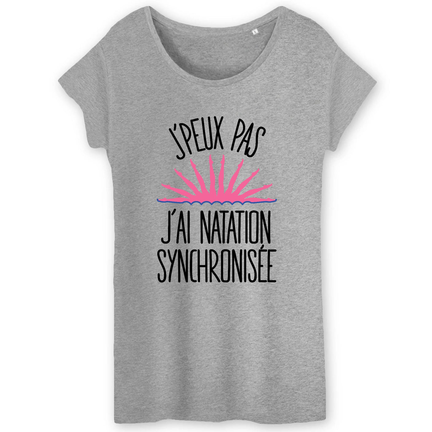 T-Shirt Femme J'peux pas j'ai natation synchronisée 