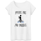 T-Shirt Femme J'peux pas j'ai paddle 