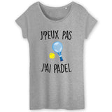 T-Shirt Femme J'peux pas j'ai padel 