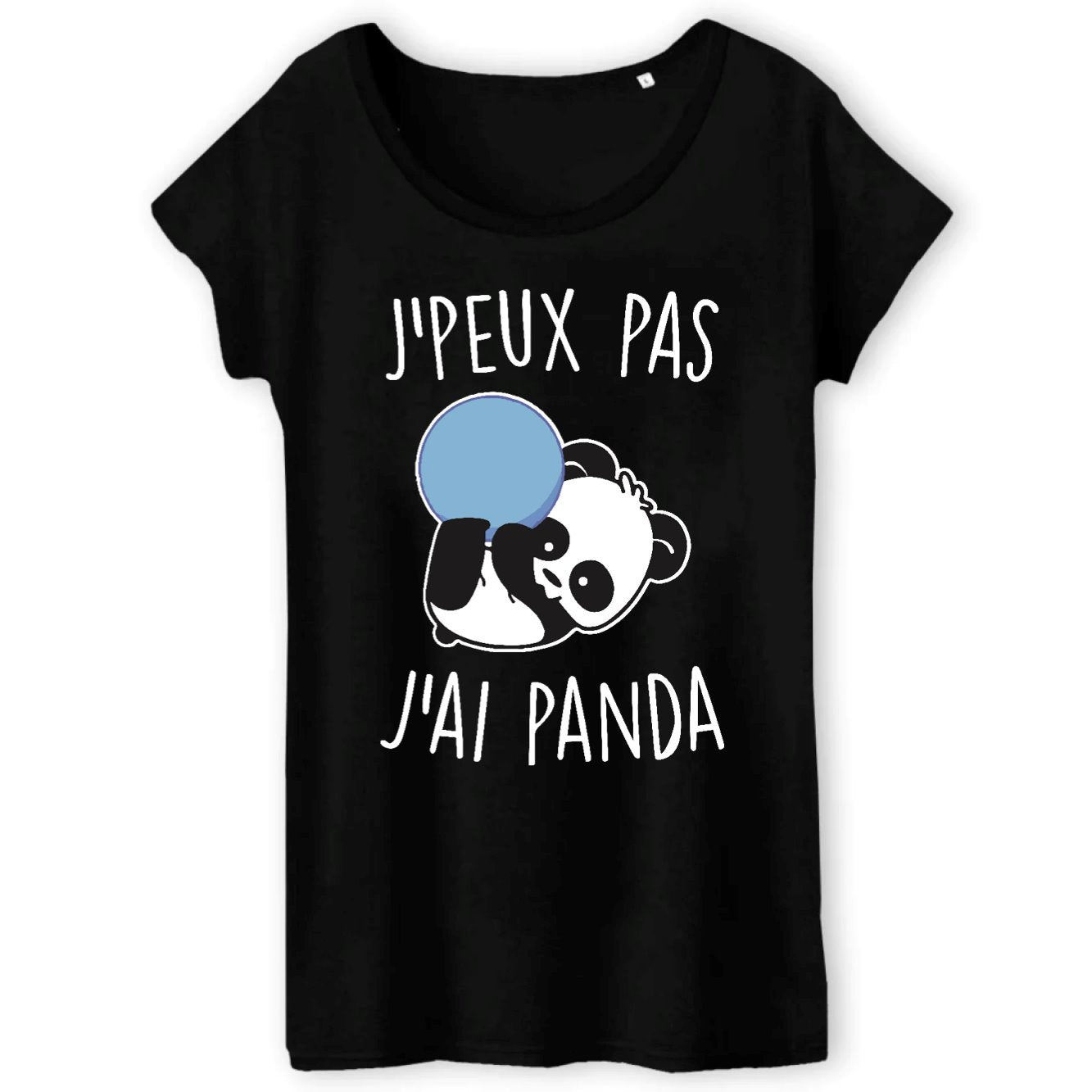 T-Shirt Femme J'peux pas j'ai panda 