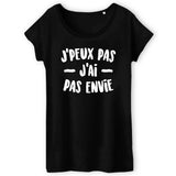 T-Shirt Femme J'peux pas j'ai pas envie 