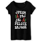 T-Shirt Femme J'peux pas j'ai pelote basque 