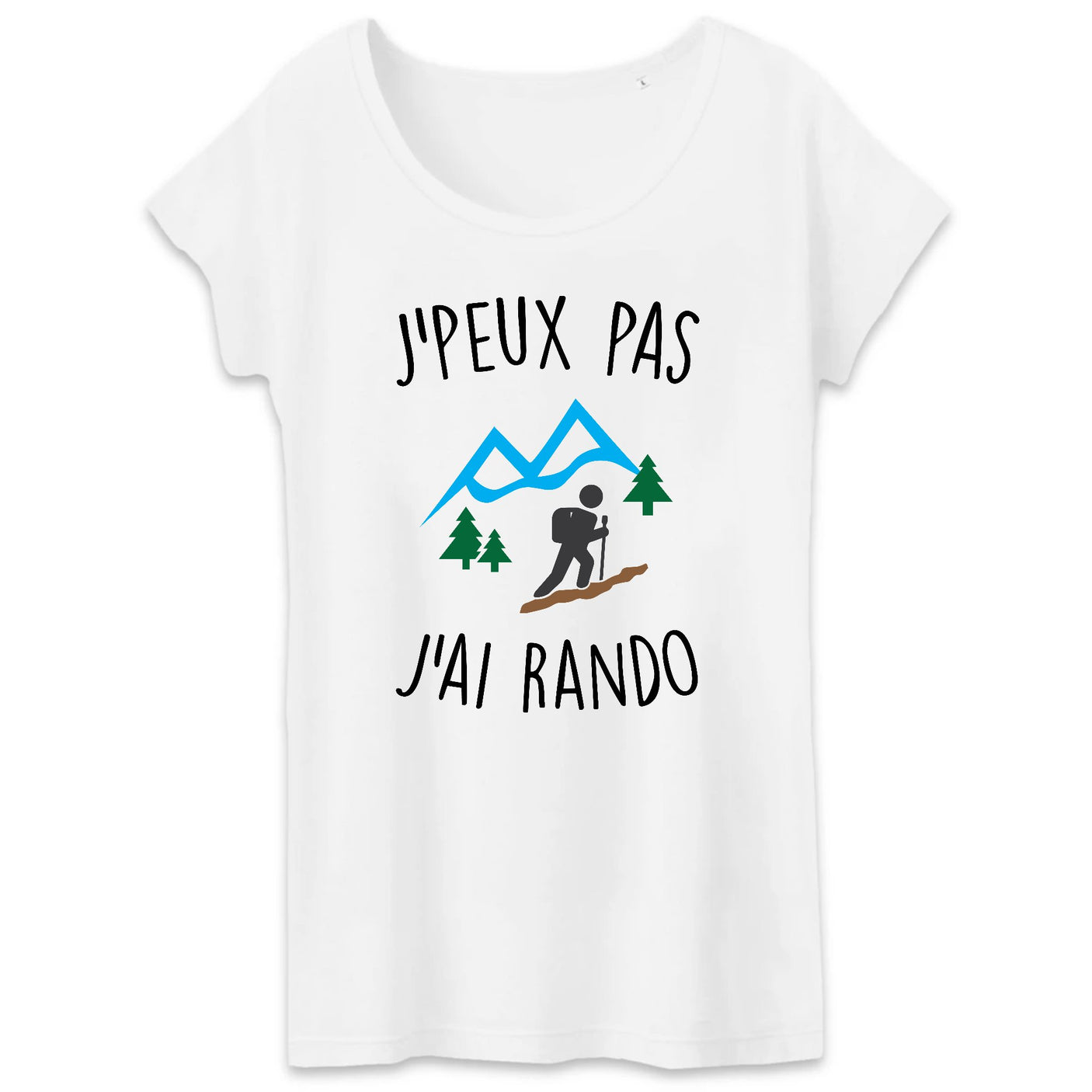 T-Shirt Femme J'peux pas j'ai rando 