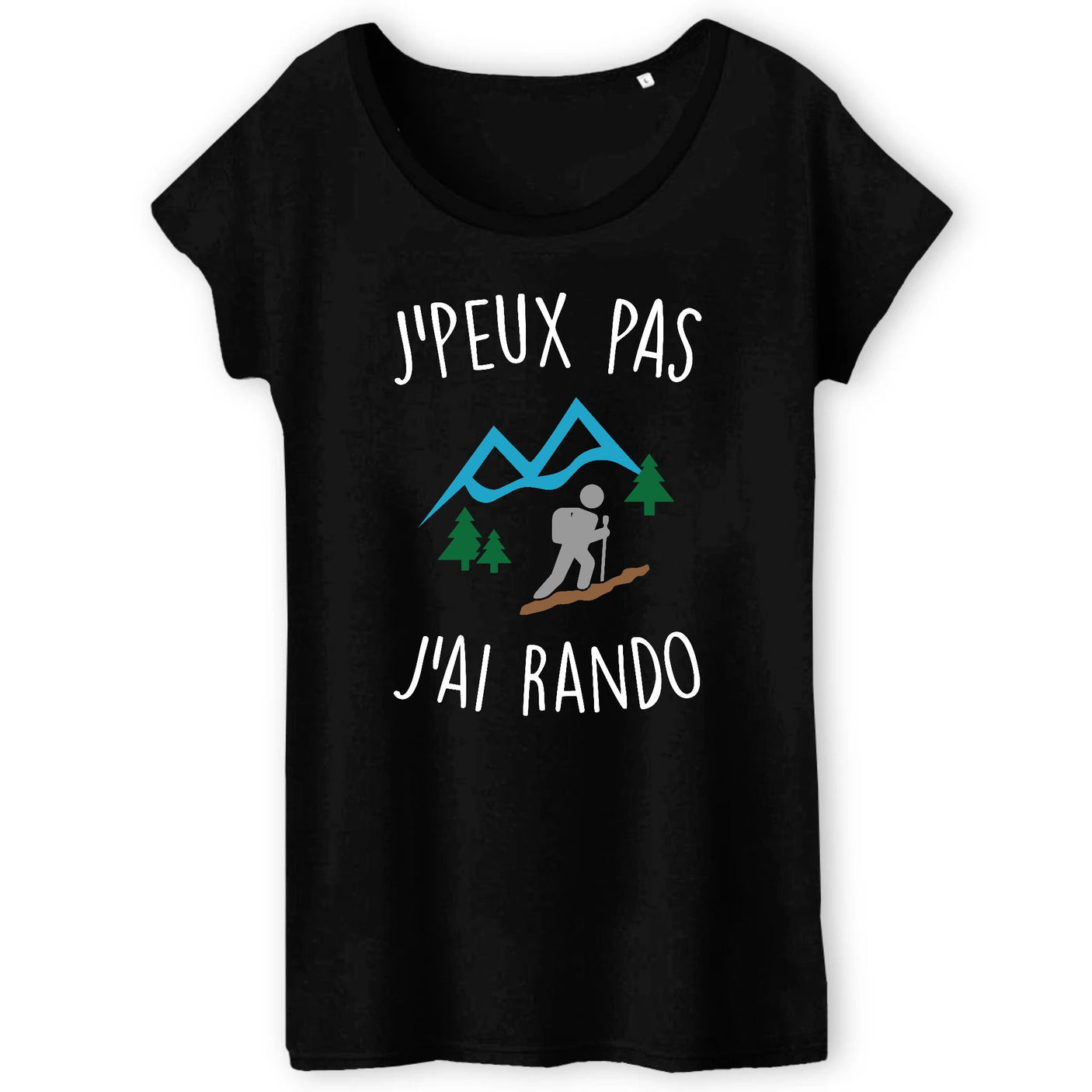 T-Shirt Femme J'peux pas j'ai rando 