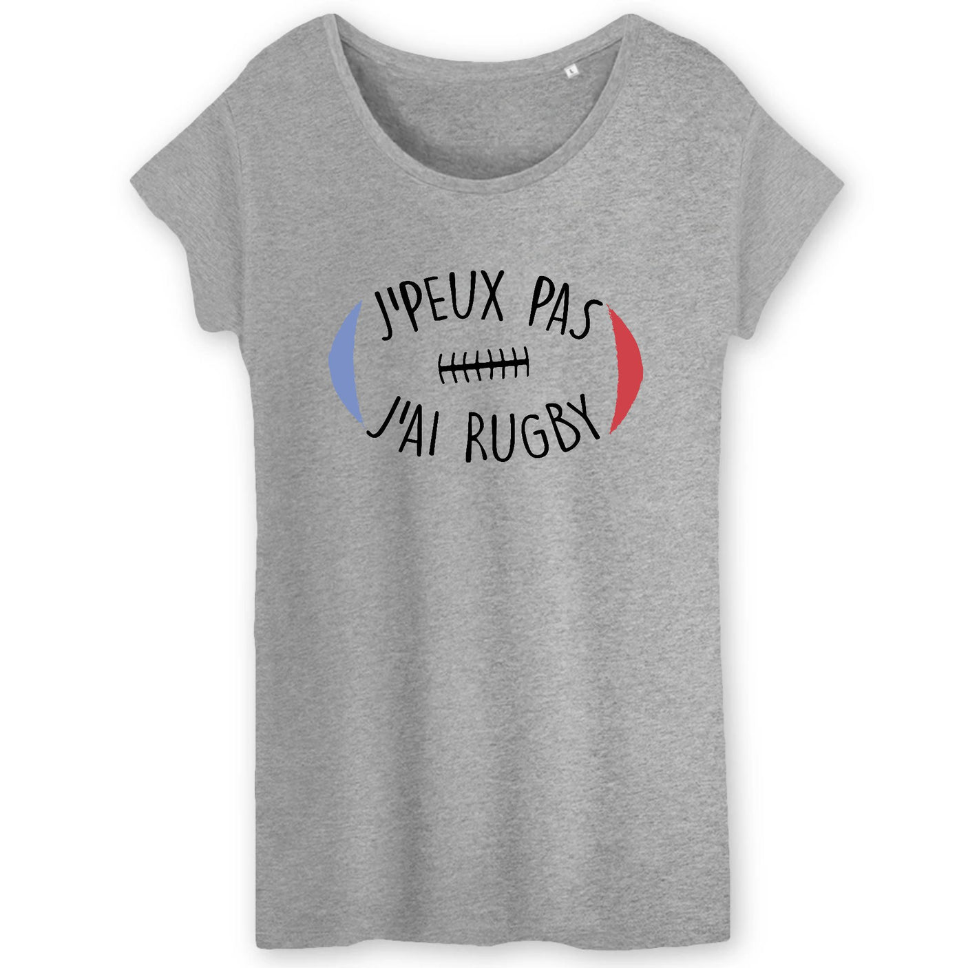 T-Shirt Femme J'peux pas j'ai rugby 