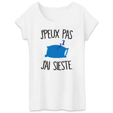 T-Shirt Femme J'peux pas j'ai sieste 