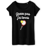 T-Shirt Femme J'peux pas j'ai tennis 