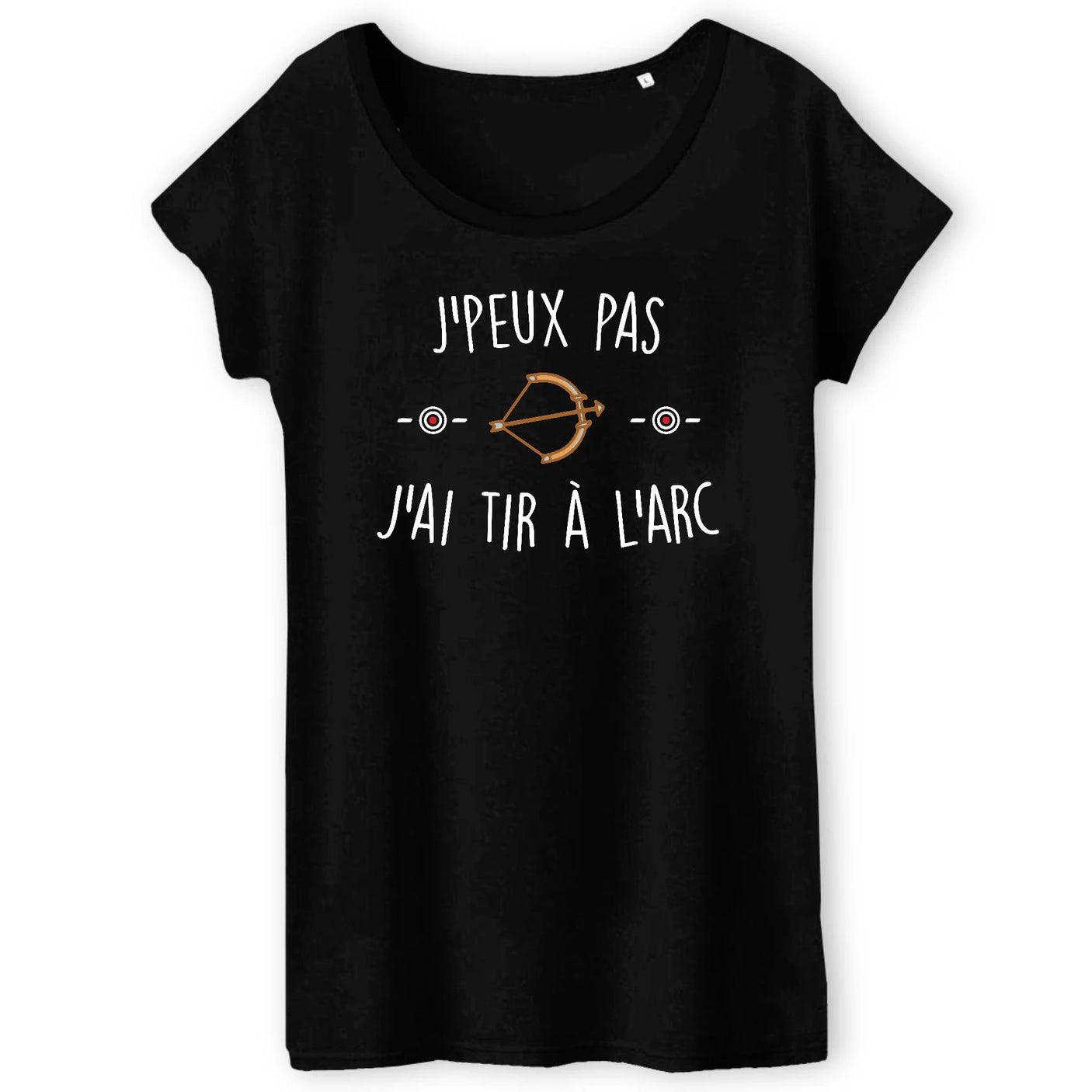 T-Shirt Femme J'peux pas j'ai tir à l'arc 