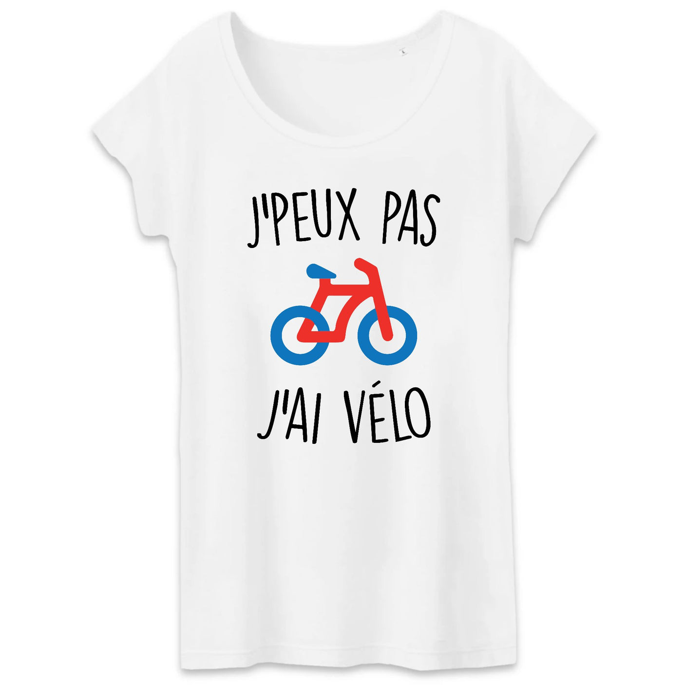 T-Shirt Femme J'peux pas j'ai vélo 