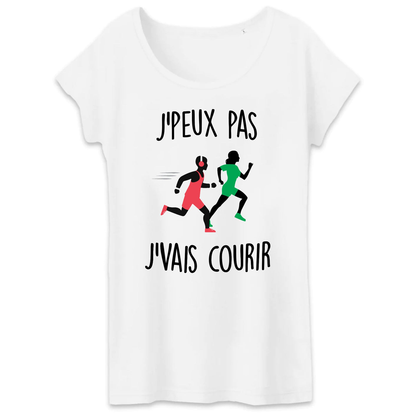 T-Shirt Femme J'peux pas j'vais courir 