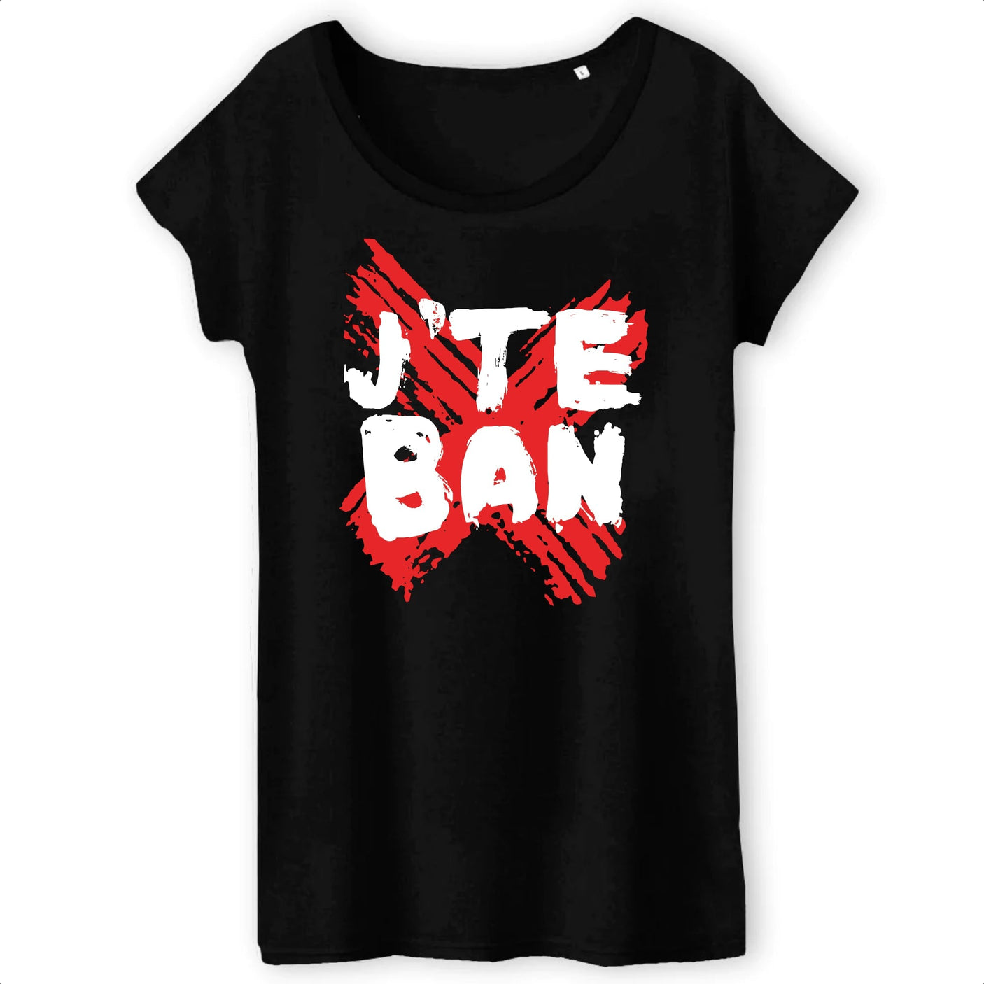 T-Shirt Femme J'te ban 