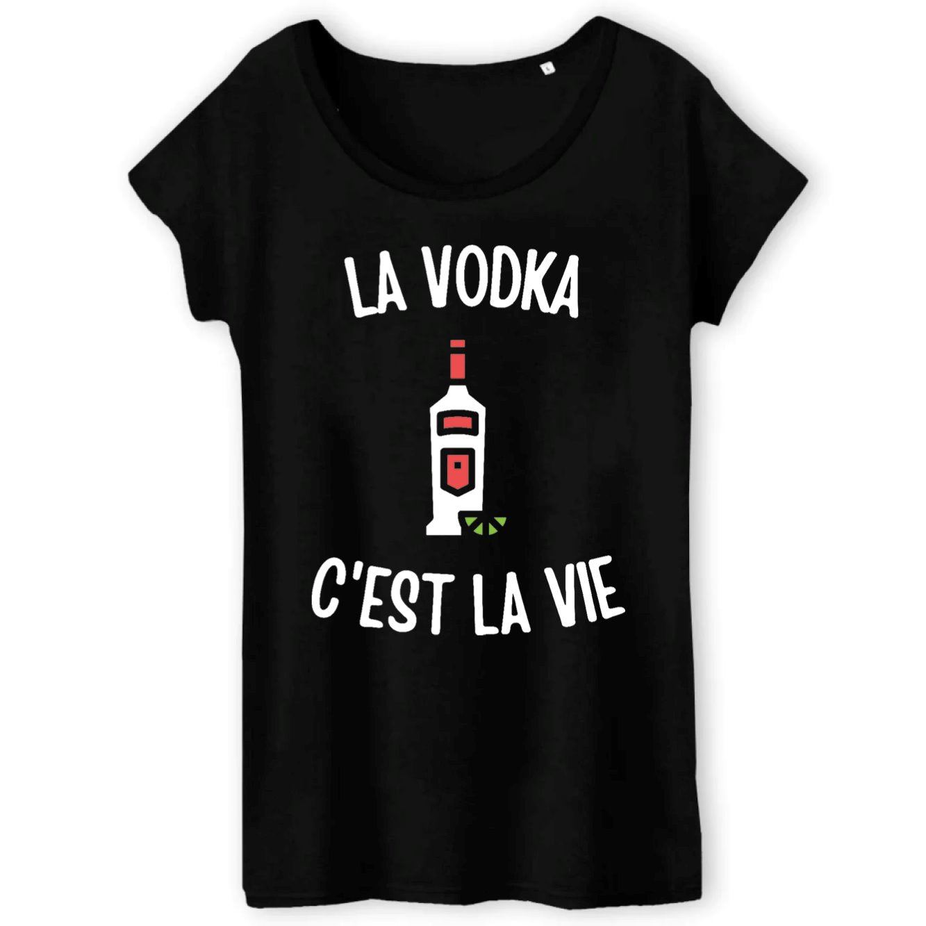 T-Shirt Femme La vodka c'est la vie 