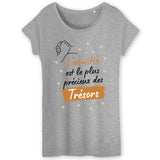 T-Shirt Femme L'amitié le plus précieux des trésors 