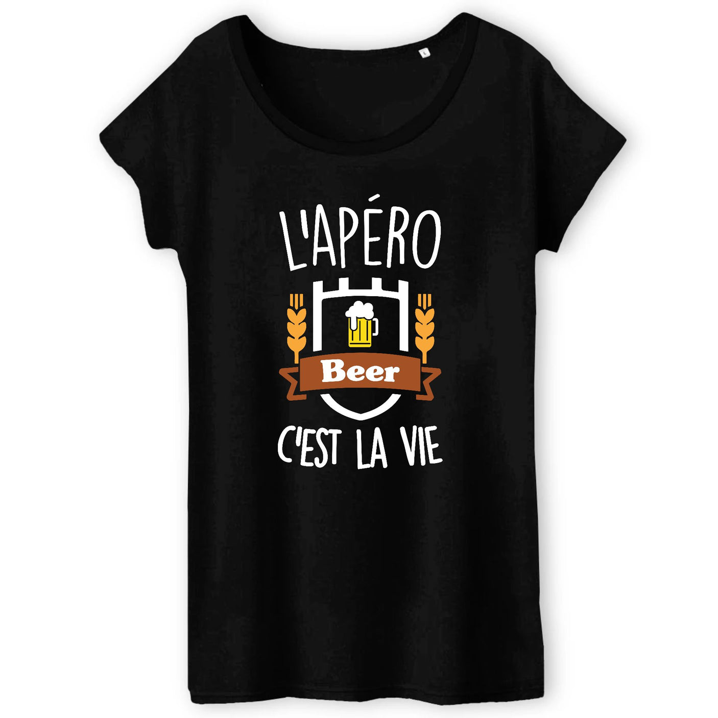 T-Shirt Femme L'apéro c'est la vie 