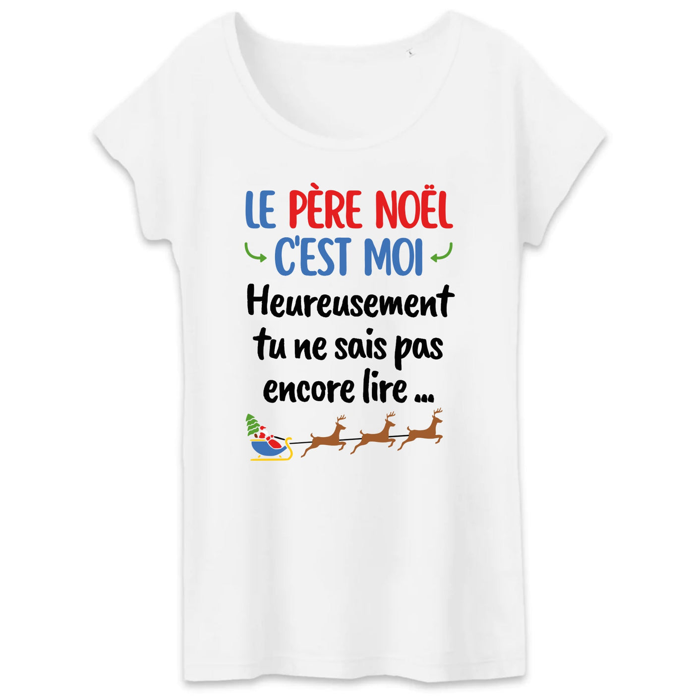 T-Shirt Femme Le Père Noël c'est moi 