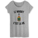 T-Shirt Femme Le whisky c'est la vie 