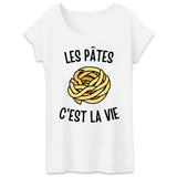 T-Shirt Femme Les pâtes c'est la vie 