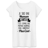 T-Shirt Femme Maman motarde 