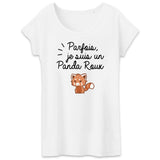 T-Shirt Femme Panda roux 