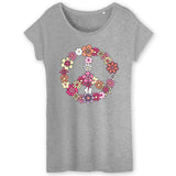 T-Shirt Femme Peace and Love 