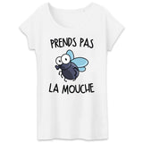 T-Shirt Femme Prends pas la mouche 