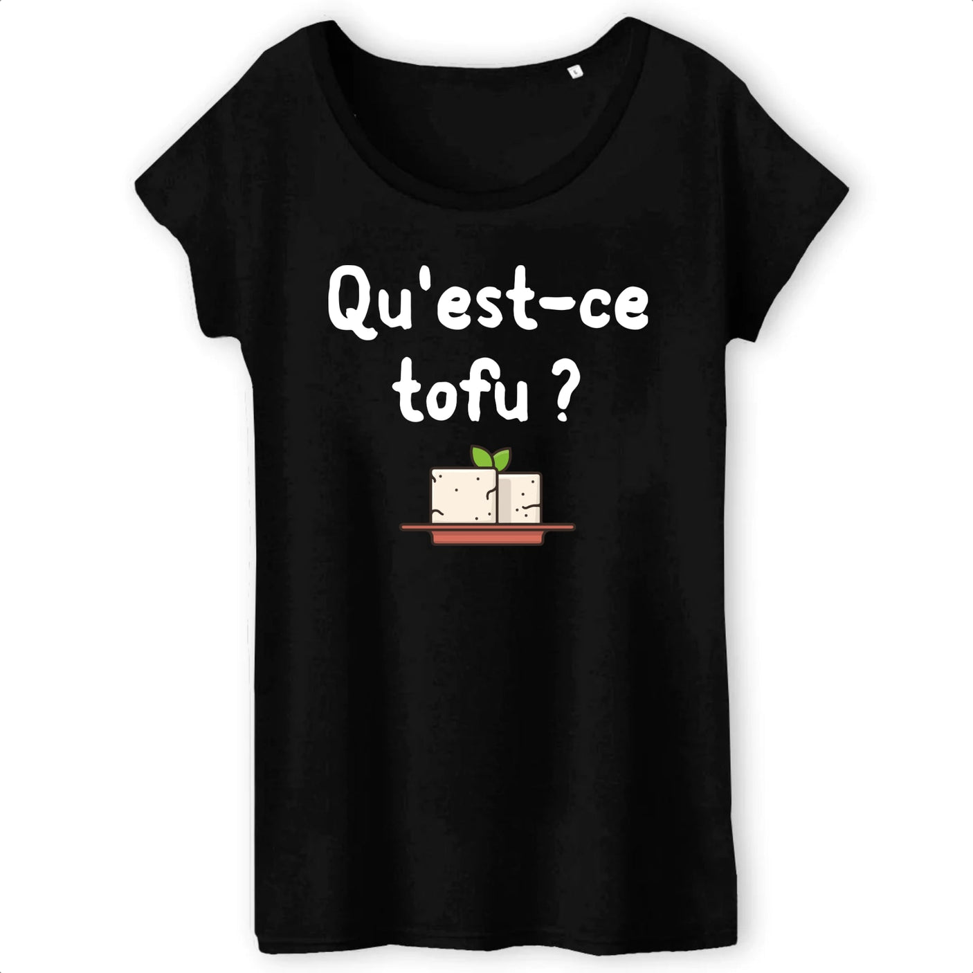 T-Shirt Femme Qu'est-ce tofu 