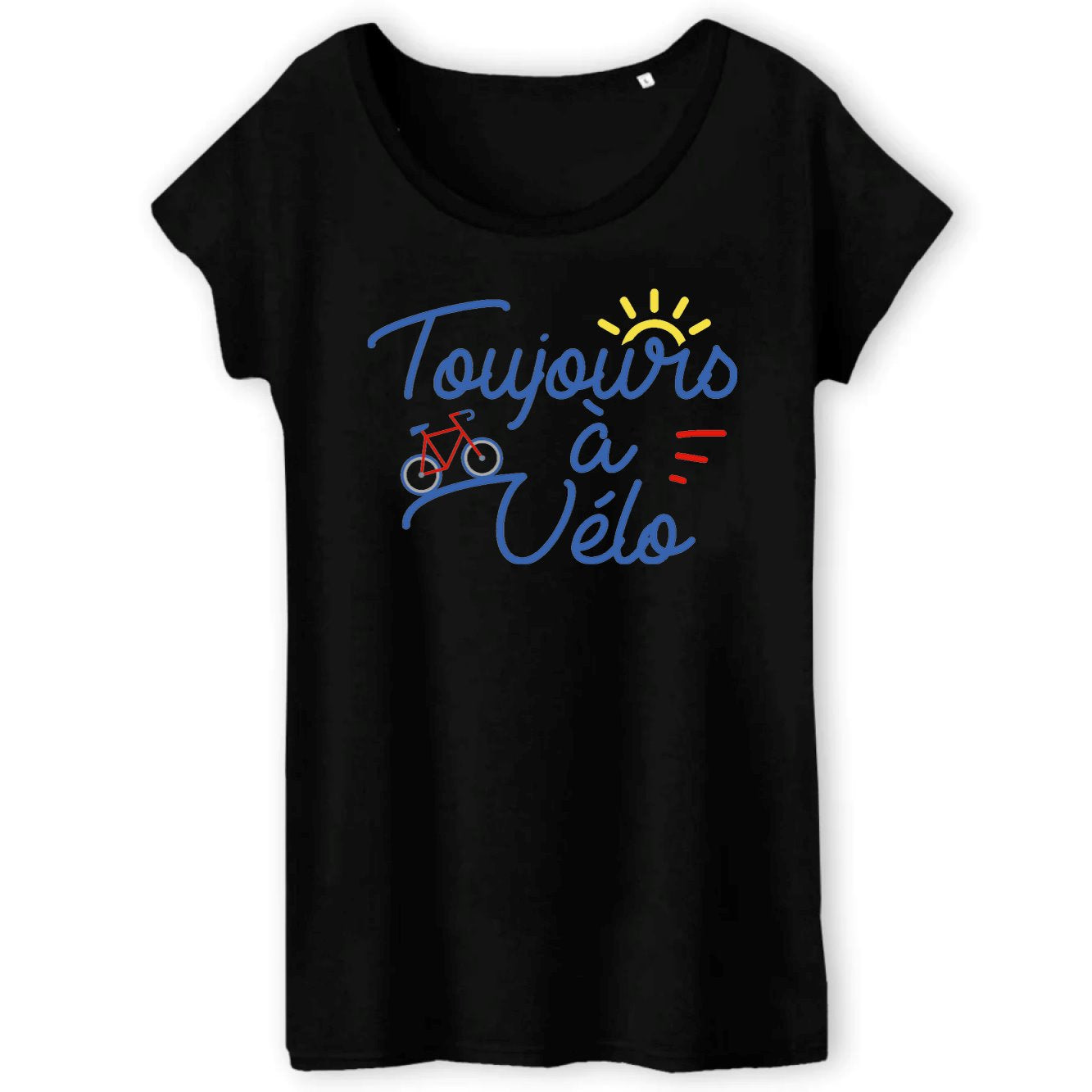 T-Shirt Femme Toujours à vélo 