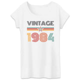 T-Shirt Femme Vintage année 1984 