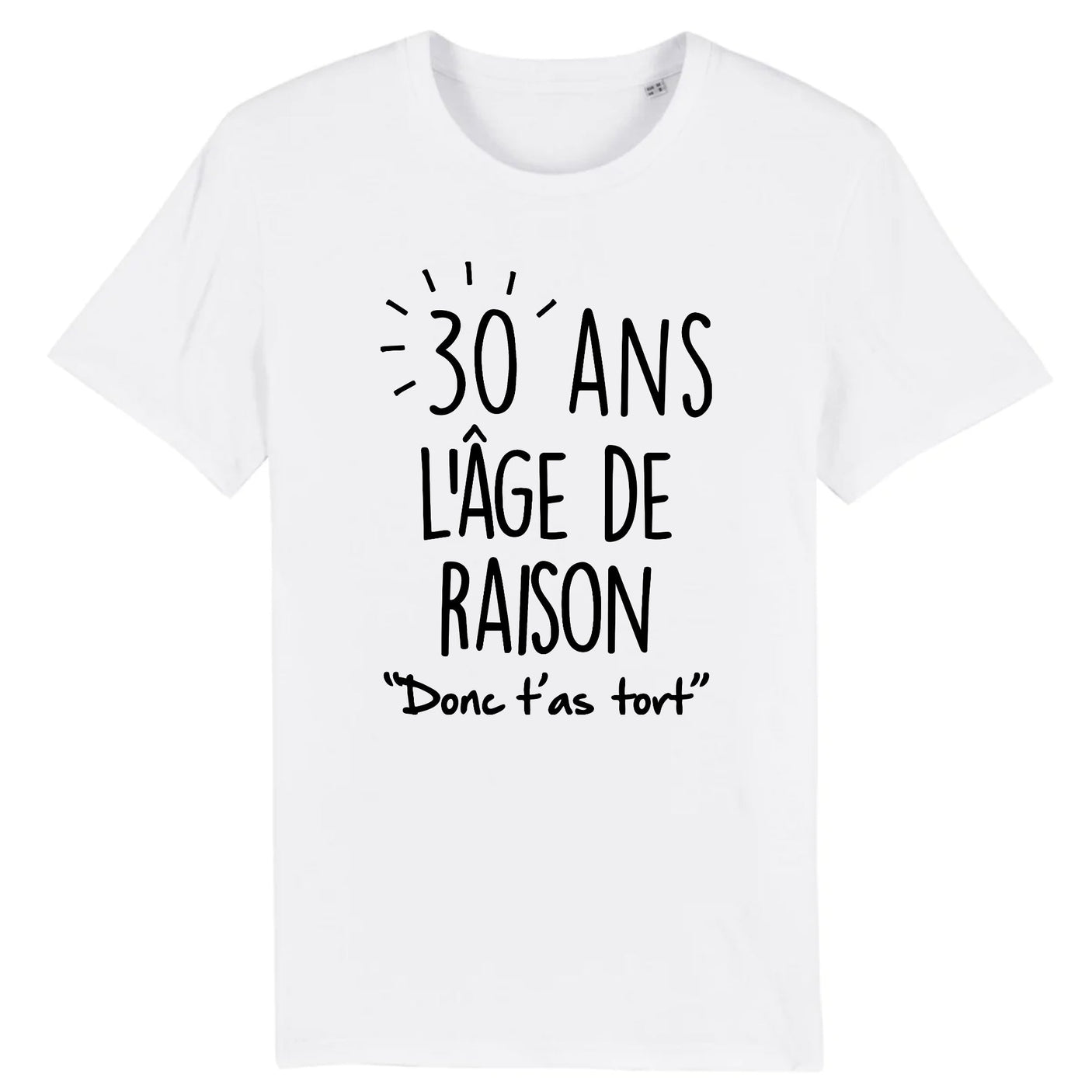 T-Shirt Homme Anniversaire 30 ans 