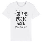 T-Shirt Homme Anniversaire 30 ans 