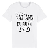 T-Shirt Homme Anniversaire 40 ans 