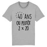 T-Shirt Homme Anniversaire 40 ans 