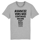 T-Shirt Homme Avancez vers la perfection 