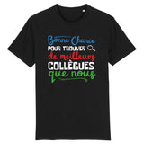 T-Shirt Homme Bonne chance pour trouver de meilleurs collègues 