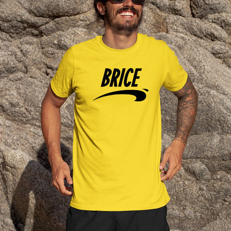 T-Shirt Homme Brice de Nice Jaune