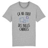 T-Shirt Homme Ça va chier des bulles carrées 