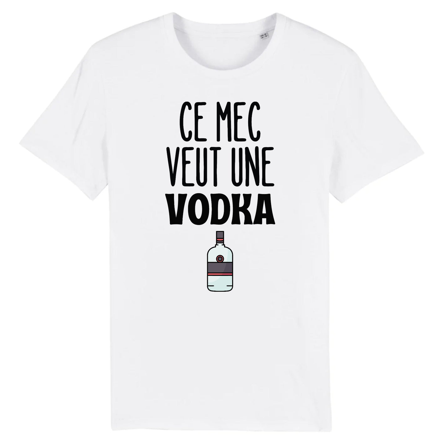 T-Shirt Homme Ce mec veut une vodka 