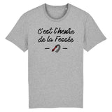 T-Shirt Homme C'est l'heure de la fessée 