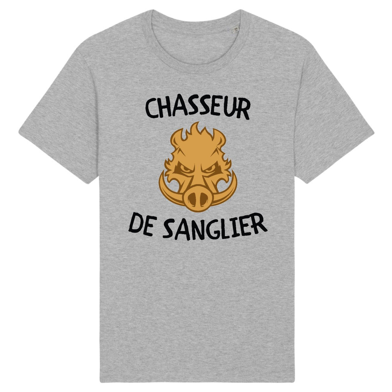 T-Shirt Homme Chasseur de sanglier 