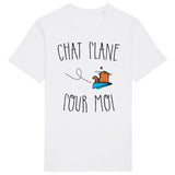 T-Shirt Homme Chat plane pour moi 