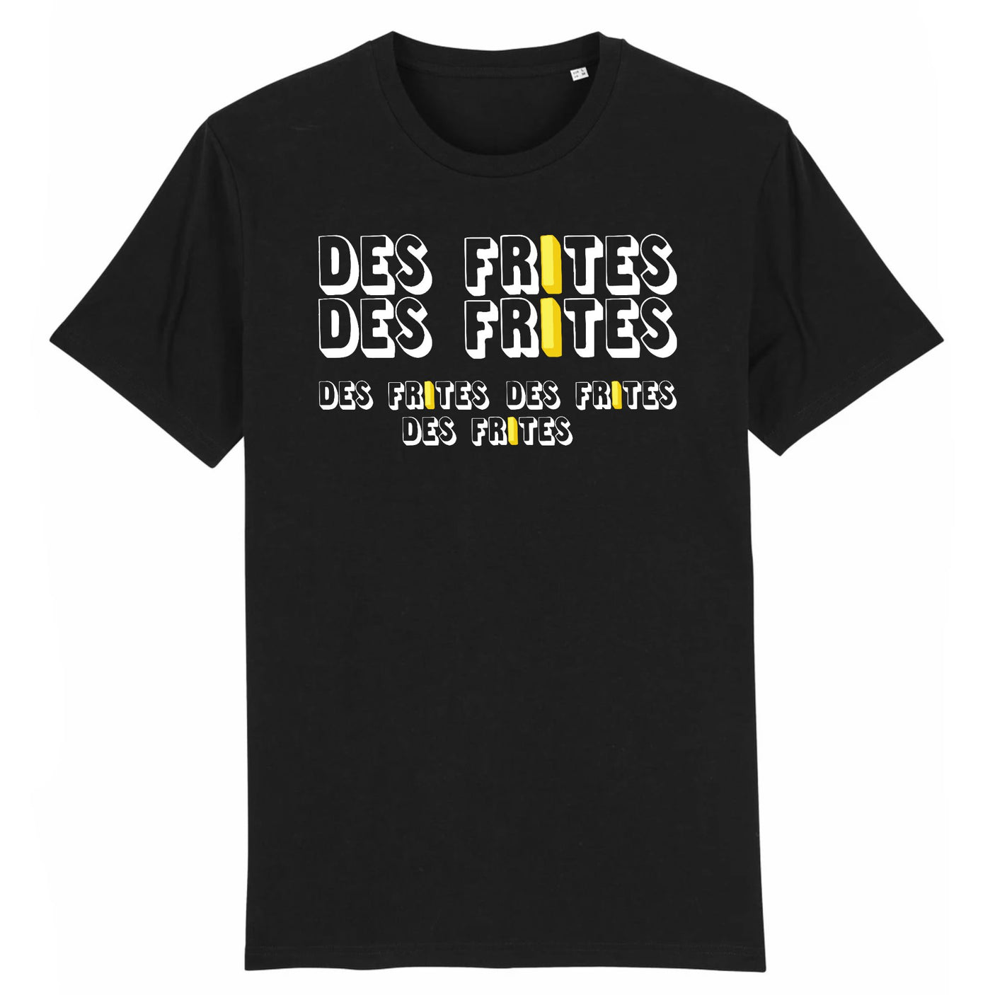 T-Shirt Homme Des frites des frites 