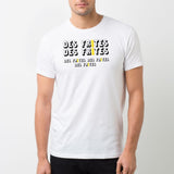 T-Shirt Homme Des frites des frites Blanc