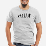 T-Shirt Homme Évolution foot Gris