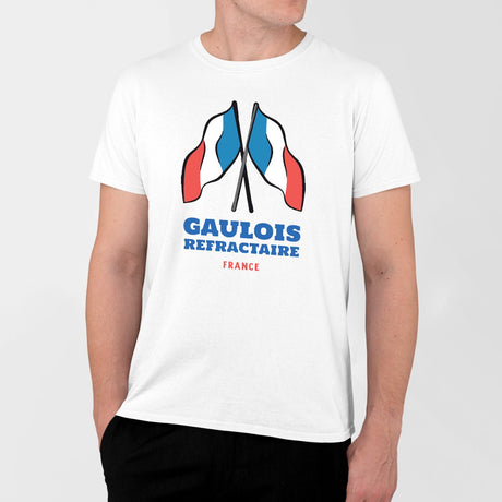 T-Shirt Homme Gaulois réfractaire Blanc