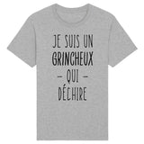 T-Shirt Homme Grincheux qui déchire 