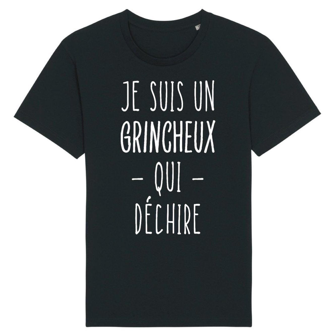 T-Shirt Homme Grincheux qui déchire 