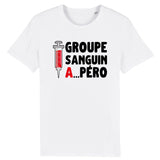 T-Shirt Homme Groupe sanguin Apéro 