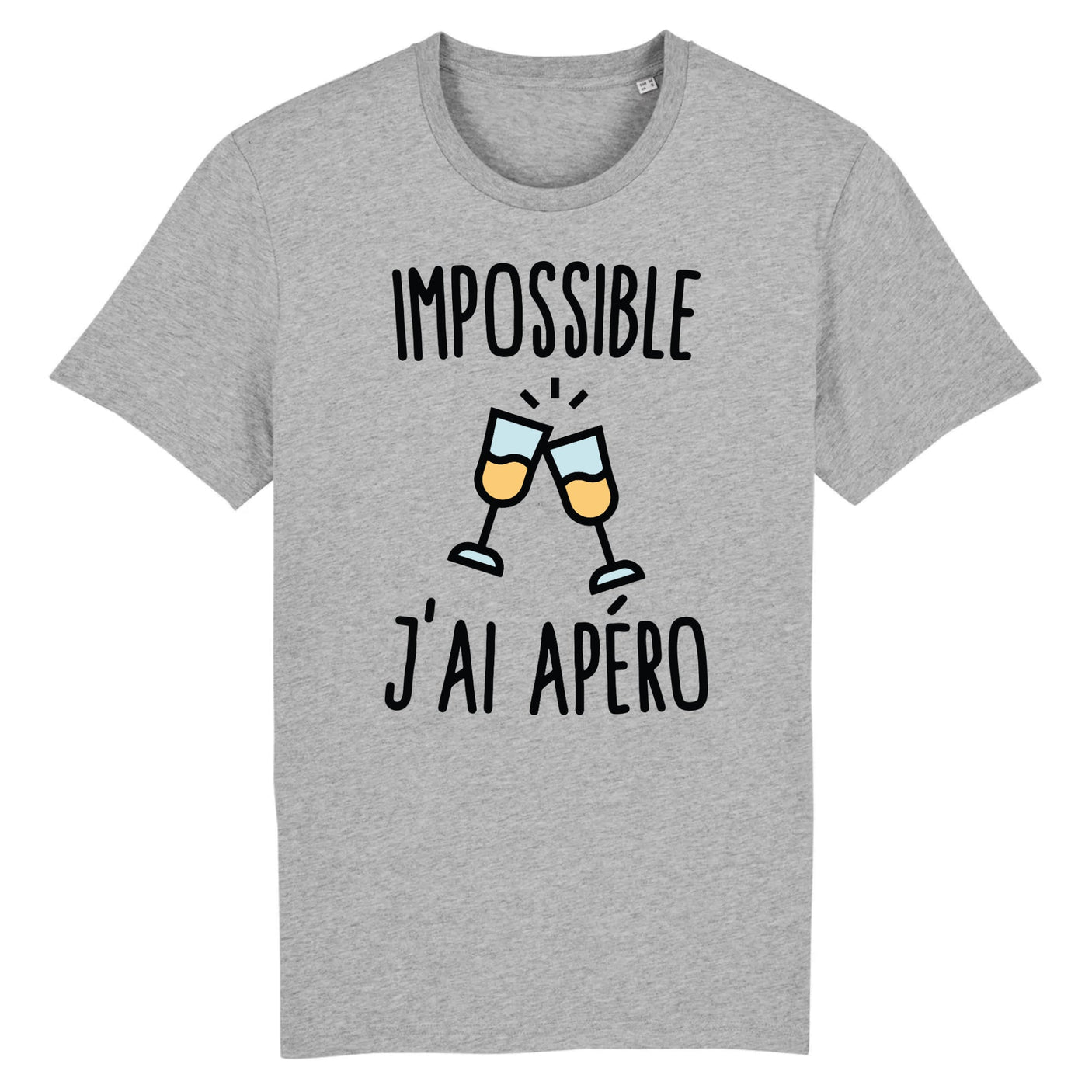 T-Shirt Homme Impossible j'ai apéro 