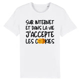 T-Shirt Homme J'accepte les cookies 