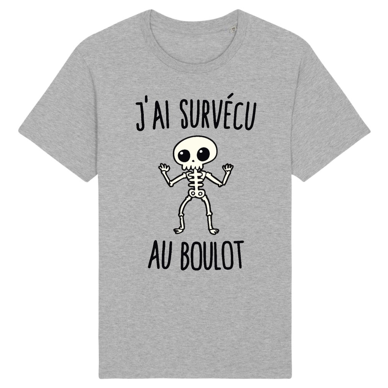 T-Shirt Homme J'ai survécu au boulot 